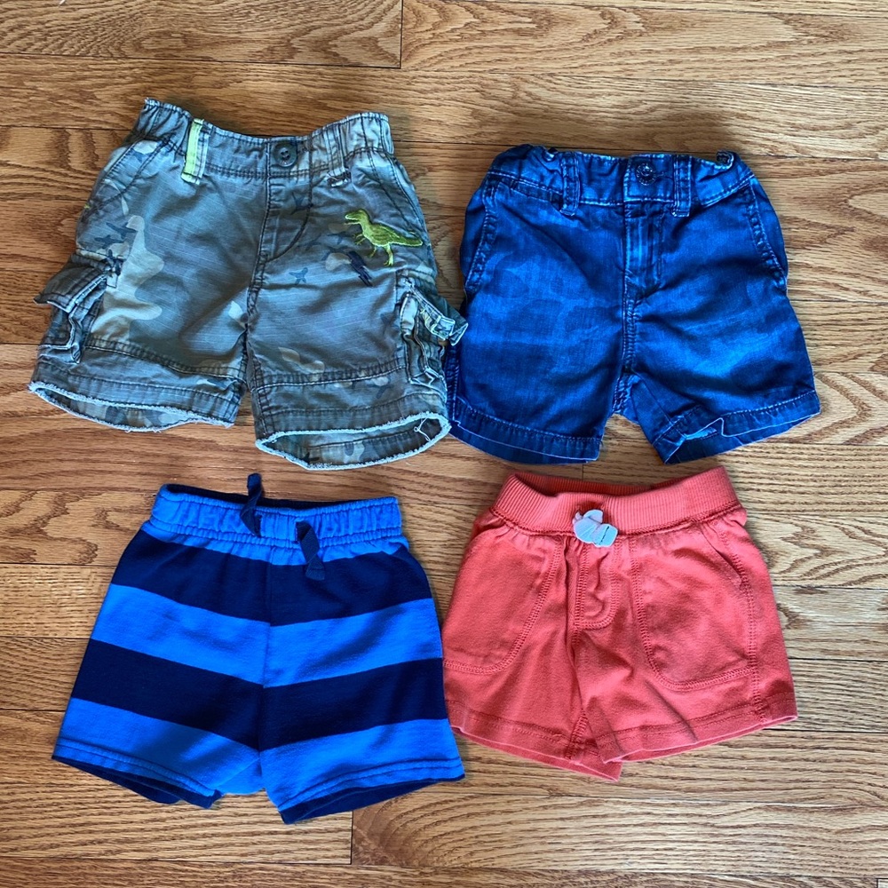 Lot of 4 Boy’s Shorts, 18M